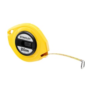 Stanley 0-34-105, ruleta inchisa cu banda de otel 20m, carlig pliabil, lama protejata, manivela pentru mulinare, 20m x 10mm, blister - Img 2