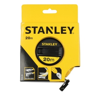 Stanley 0-34-296, ruleta inchisa cu banda de fibra de sticla 20m, tru-zero, vizibilitate ridicata, 20m x 13 mm, blister - Img 3