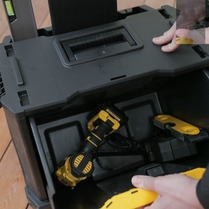 Stanley 1-79-206, Atelier modular rulabil 3 in 1, format din cutii si sertare, roti de 7" - Img 13