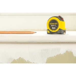 Stanley STHT36802-0, ruleta tylon cu dubla blocare 3m, acoperire Tylon, maner ergonomic, 3m x 13mm, blister - Img 10