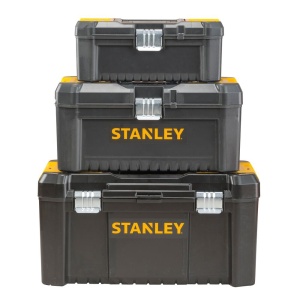 Stanley STST1-75515, essential, cutie pentru scule cu doua organizatoare pe capac si tava detasabila, inchizatoare metalica, 7.60 litri, (12.5 inch) 320x188x132mm - Img 13