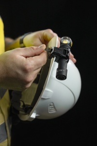 Suport Casca Protectie Armytek Hat Mount AHM-04 pentru Lanterne Wizard si Elf - Img 8
