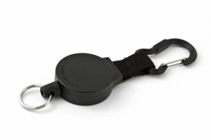 Suport de chei cu snur din nylon de 90 cm si carabina, Key-Bak
