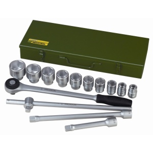 Trusa chei tubulare 3/4" pentru camioane, Proxxon 23300, 14 piese
