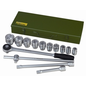 Trusa chei tubulare 3/4" pentru camioane, Proxxon 23300, 14 piese - Img 4