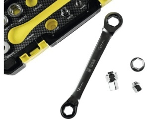Trusă chei tubulare cu clichet WGB 1/2", 16 piese - Img 4