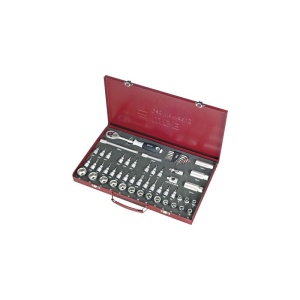Trusă chei tubulare WGB 3/8", 55 piese