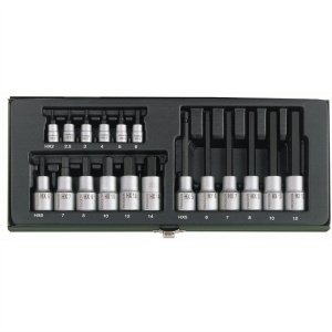Trusa speciala pentru suruburile HEX, Proxxon 23100, 18 piese - Img 4