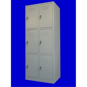 Vestiar metalic cusetat 2x3 cusete "MINI",600x450x1500 mm