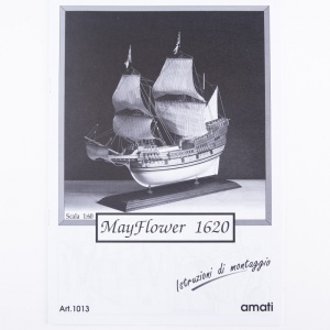1013 Planuri constructie navomodel Amati galion Mayflower