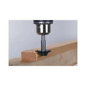 3266000 Freza semirotunda pentru lemn,diametru taiere Ø 35 mm, Wolfcraft - Img 3
