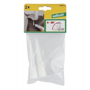 4366000 Set 2 varfuri pistol silicon, Wolfcraft - Img 2