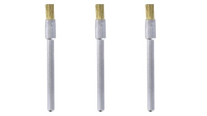 537 Perie din alama 3,2 mm pt. slefuire, Dremel - Img 4