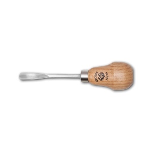 5643 Dalta forma lingura in V scurta pentru sculptura, maner para CUT 39, Two Cherries - Img 2
