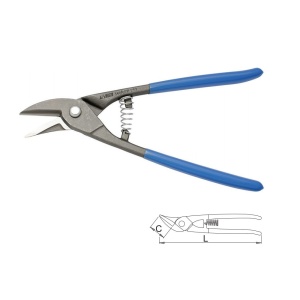609333 Foarfeca de tabla, 250 mm, 566R 7P, Unior - Img 3