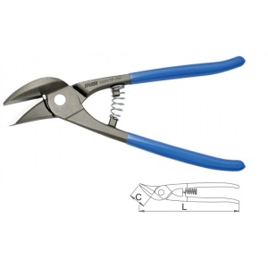 609336 Foarfeca de tabla tip ideal, 250 mm, 568R 7P, Unior - Img 2