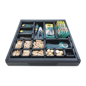 6791000 DSP 17 WSS Organizator sertar "S" si "M" , Wolfcraft - Img 3