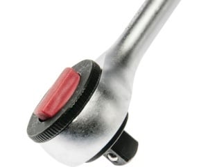 Antrenor cu clichet reversibil WGB 3/8" 200 mm, crom-vanadiu - Img 2