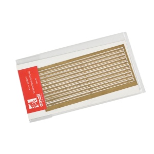 Banda decorativa din alama pt navomodele / hobby, 3x250mm, Amati Italia - Img 2