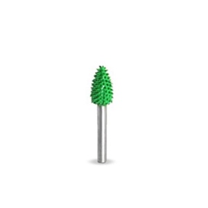 Biax sculptura lemn SABURR - Cap 3/8" forma flacara aspru