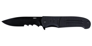 Briceag Ignitor Assisted Black w/Veff Serrations, CRKT - Img 9