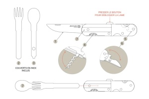 Briceag outdoor Bivouac® Marine Nationale, TB Outdoor - Img 5