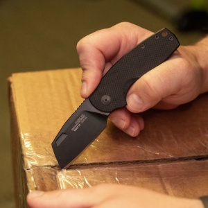 Briceag SOG Stout SJ - Cleaver - Blackout - Img 10
