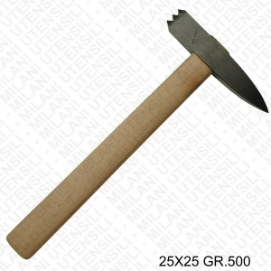 Buciarda/ciocan sculptura piatra 25x25 mm, Milani Utensili - Img 2