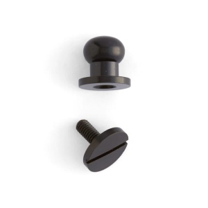 Buton negru pentru pielarie, Tandy Leather - Img 3