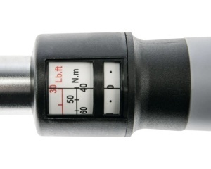 Cheie dinamometrică cu clichet WGB 1/2" 25-125 Nm, crom-vanadiu - Img 3