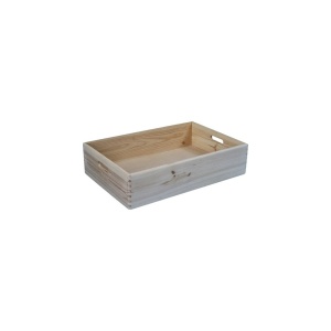 Cutie lemn cu manere 600x400x140 mm