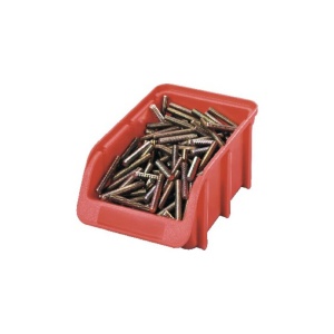 Cutie organizare/depozitare 100 mm x 75 mm x 165 mm, rosie, Port Bag - Img 4