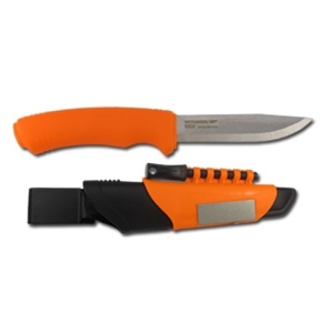 Cutit Bushcraft Survival Orange cu lama otel inoxidabil suedez 12C27,Morakniv - Img 6