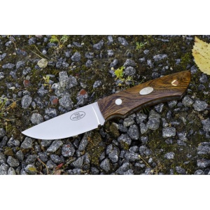 Cutit Fallkniven TH1 Taiga Hunter, lama Laminated CoS, maner Desert Ironwood, lama 90 mm - Img 7