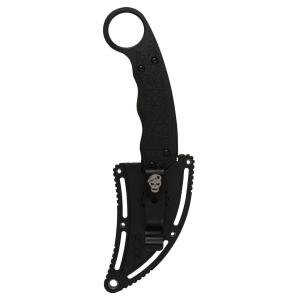 Cutit outdoor SOG Gambit Blackout, otel inoxidabil 7Cr17MoV, lama 66 mm - Img 3