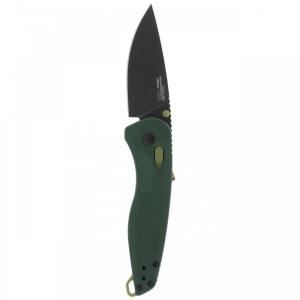 Cutit pliabil SOG Aegis AT Forest Moss 11-41-04-41, lama Drop Point CRYO D2 Black TiNi, deschidere asistata S.A.T., AT-XR Lock, maner GRN Forest Moss, EDC Premium - Img 6