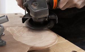 Disc sculptura, razuire si finisare in lemn TURBO Scraper Arbortech, - Img 7