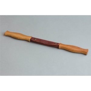 DK1S Cutit de tragere cu maner de stejar si teaca de piele, BeaverCraft - Img 8