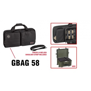 Geanta/husa speciala arme valiza protectie, 5833, 580 x 330 x 135 mm, Explorer cases