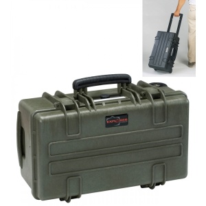 Geanta/ Valiza protectie cu burete pretaiat, roti si maner telescopic, 5122, 546 x 347 x 247 mm, Explorer cases - Img 13