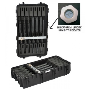 Geanta/ Valiza protectie cu suport de spuma pentru 12 pusti si indicator de umiditate, 10840, 1178 x 718 x 427 mm, Explorer cases