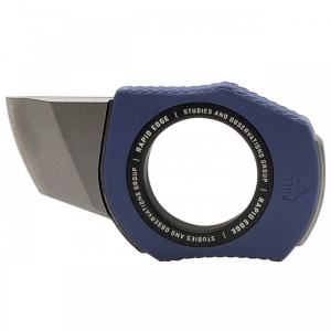 Instrument de salvare SOG Rapid Midnight Blue, cutter centura si spargator geam - Img 4
