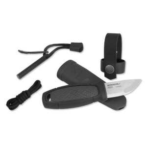 Kit Cutit de gat Morakniv Eldris Negru cu amnar- Outdoor si Supravietuire - Img 3