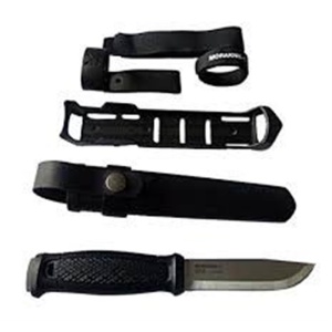 Kit Cutit Full-Tang Morakniv Garberg INOX Multimount, Teaca si maner Polimer negru, pentru Bushcraft și Outdoor - Img 11