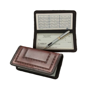 Kit husa din piele pentru carnet de cecuri Tandy Leather SUA - Img 3