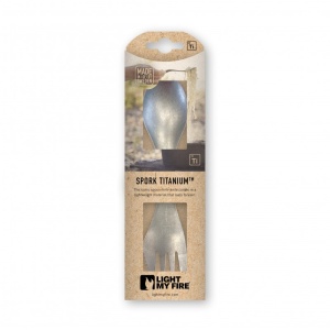 Lingura / furculita / cutit Spork Titanium, LIGHT MY FIRE - Img 8