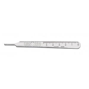 Maner de bisturiu Nr 3 gradat 12 cm, Niqua