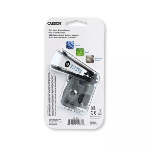 Microscop de buzunar Carson MicroMini cu 20x LED și iluminare UV - Img 8
