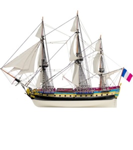 Navomodel Fregata Hermione La Fayette, scara 1:89 - Artesania Latina - Img 4