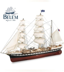Navomodel Nava franceza de antrenament Belem, scara 1:75 - Artesania Latina